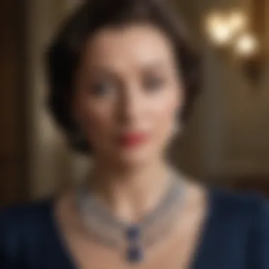 Opulence Personified - The Sapphire and Pearl Necklace of Wallis Simpson Opulent Sapphire and Pearl Necklace