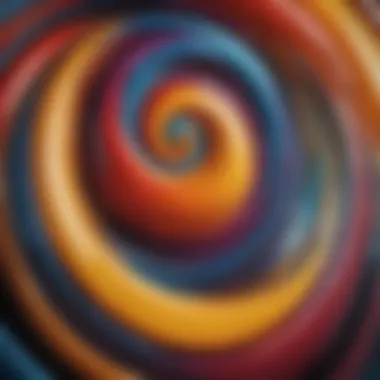 Abstract Color Swirls