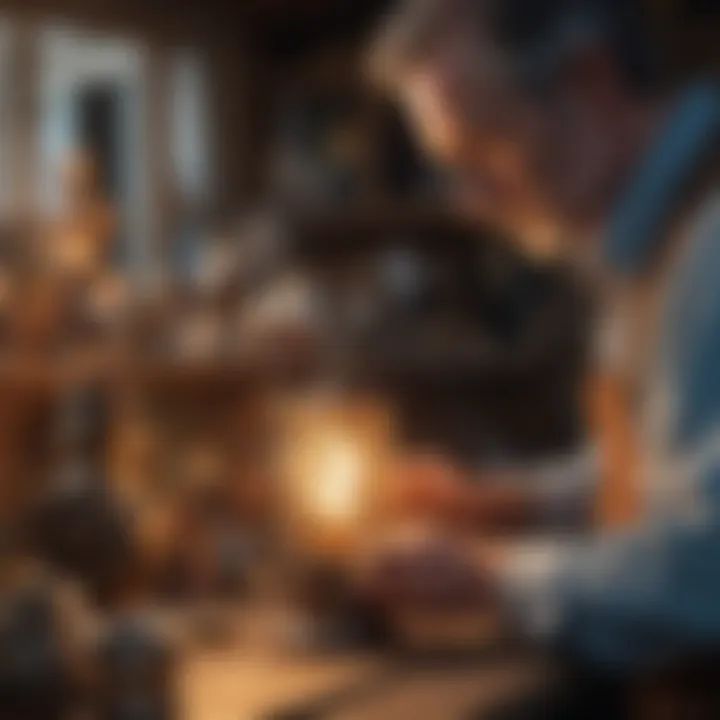 Engaging local artisans and their handcrafted pieces