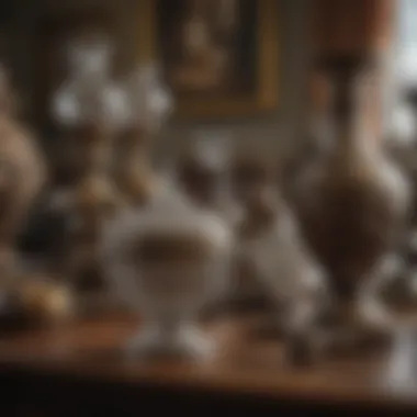Close-Up of Rare Antiques A close-up of rare antiques and their intricate details