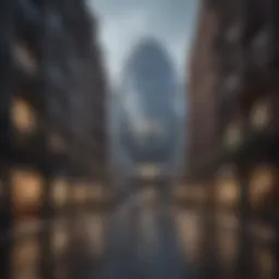 Architectural Masterpiece in Urban Landscape