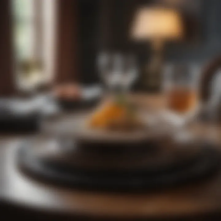 Textured layers in table setting