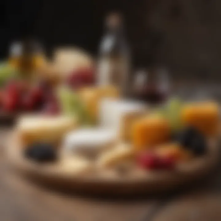 Artisanal Cheese Board with Gourmet Assortment