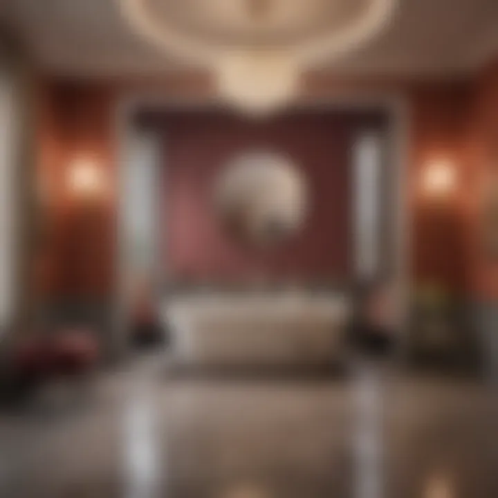 Artistic Color Palette Selection by Interior Designer