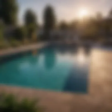 Backyard Pool Landscape Integration