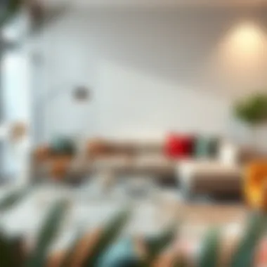 Elegant Modern Sofa Elegant modern sofa in a stylish living room setting