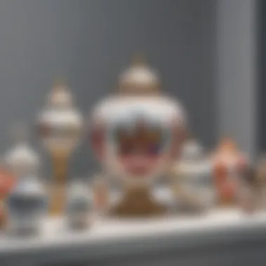 A Harmonious Exhibition of Art and Craft Gallery display showcasing Bernardaud and Koons collaboration