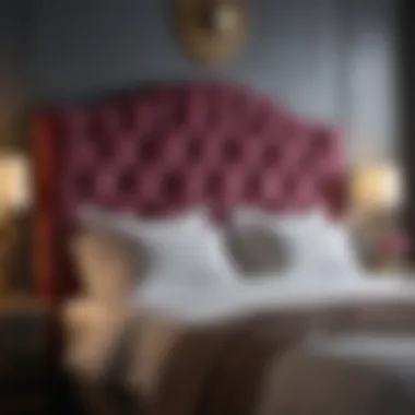 Bespoke Velvet Upholstered Headboard