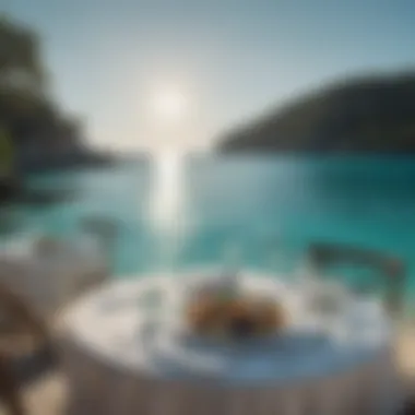 Fine Dining Experience Overlooking Turquoise Waters