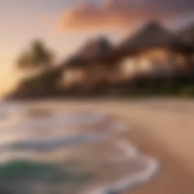 Enchanting Beachfront Escape Stunning beachfront resort with sunset views