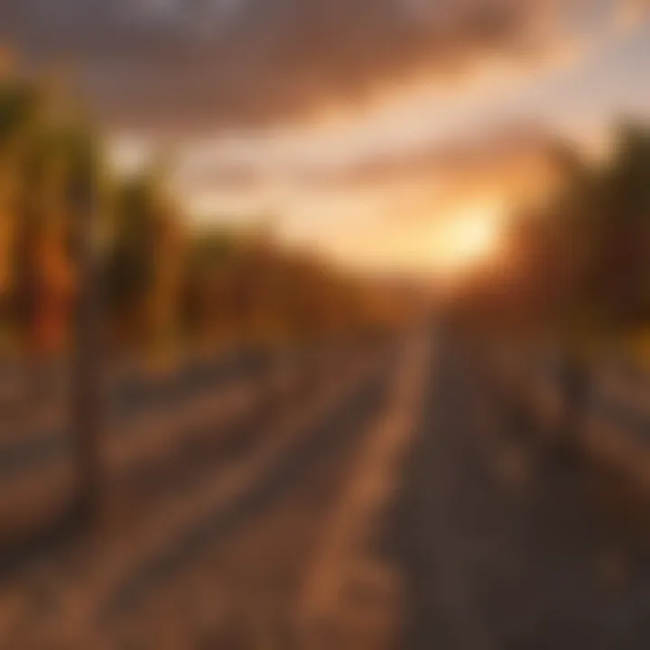 Vineyard Sunset