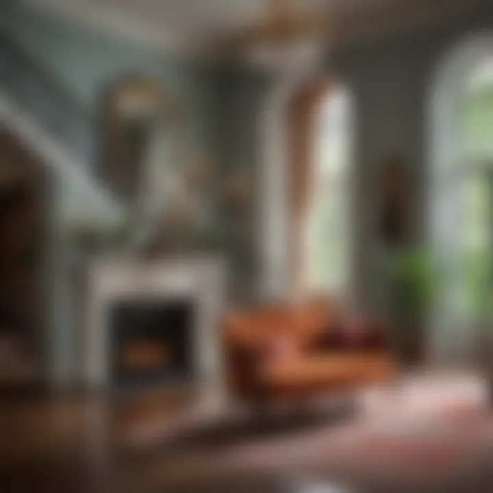 Elegant interiors showcasing classic Southern décor and antique furnishings