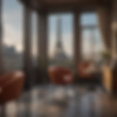 Parisian Elegance Chic Boutique Hotel in Paris with Eiffel Tower view