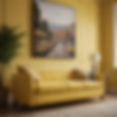 Chic Furniture in Butter Yellow Chic Butter Yellow Furniture Ensemble