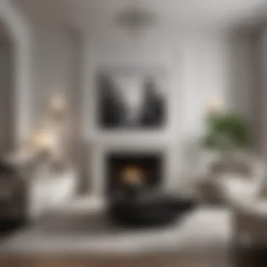 Sleek Elegance: Monochromatic Modernity Chic Monochromatic Color Scheme in Modern Living Room