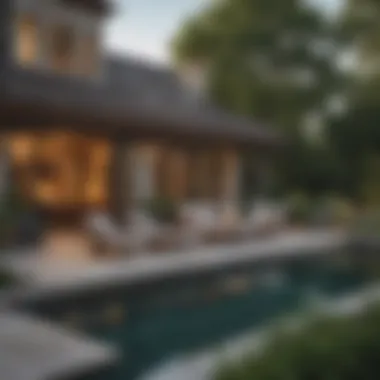 Luxurious Outdoor Living Retreat ChiqueWay's Lavish Outdoor Living Space