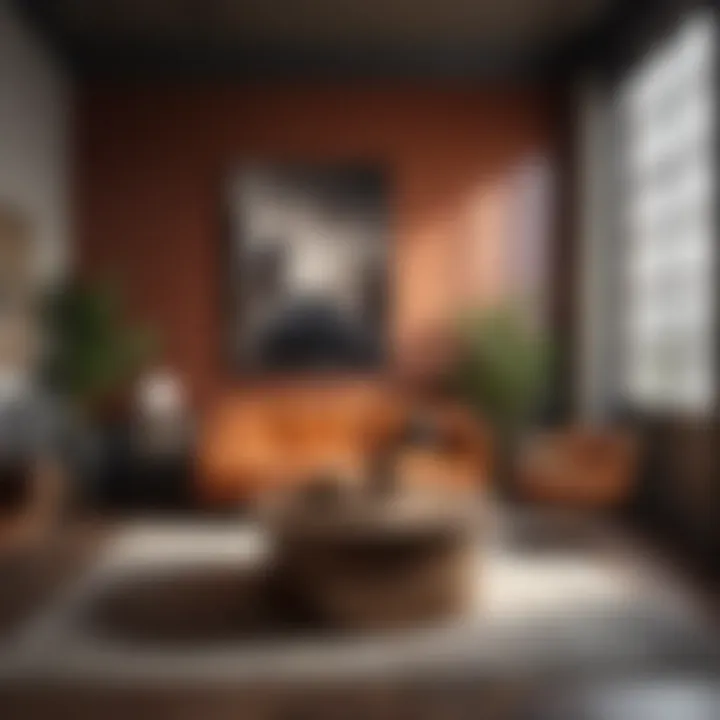 Room size impact on paint color selection illustrated