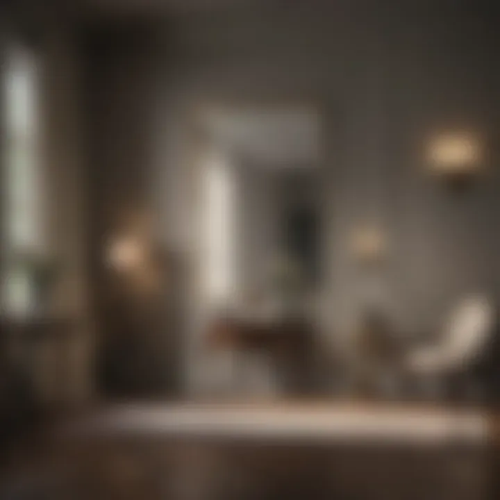 Luxurious and sophisticated interior paint color combination