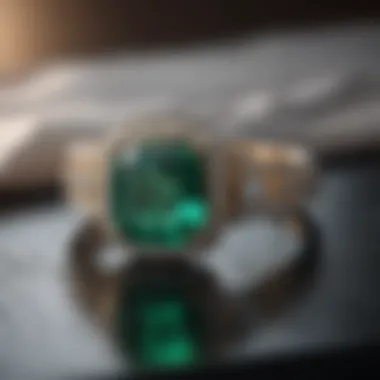 Elegant Emerald Ring