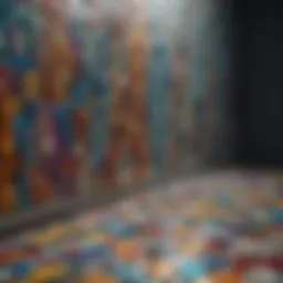 Colorful Mosaic Backsplash