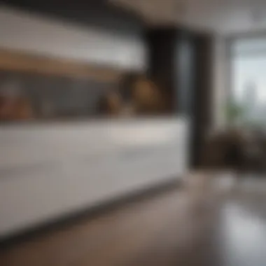 Modern Design in Kitchen Cabinetry Elegant kitchen cabinetry showcasing modern design