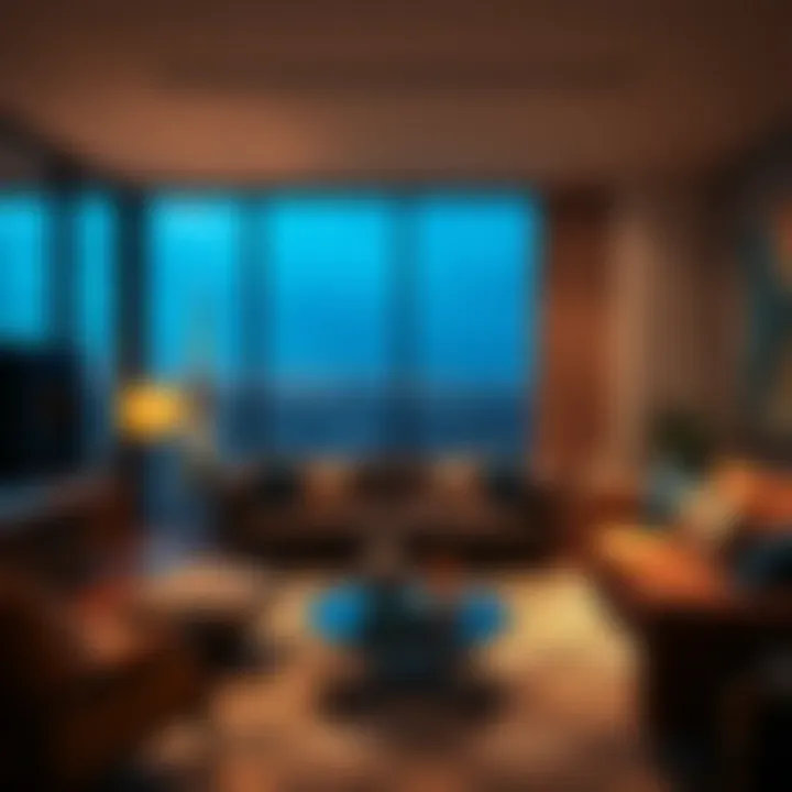 Harmony of Functionality and Style in Contemporary Design A harmonious blend of functionality and style in a contemporary setting