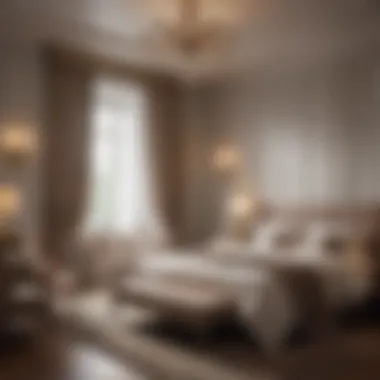 Creating Luxurious Ambiance in the Bedroom Luxurious ambiance created with simple design principles