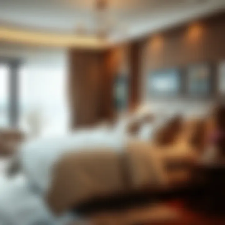 Sophisticated Bedding in a Cozy Bedroom Cozy bedroom with sophisticated bedding style