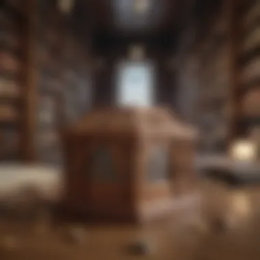 Engaging Literary Puzzle for Creative Minds A vibrant literary-themed puzzle illustrating a famous library