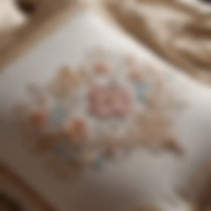 Delicate Embroidery Comforter Set