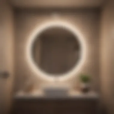 Modern Powder Room Lighting