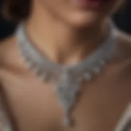 Exquisite Diamond Necklace at Luxury Jewelry Store in South Africa