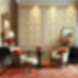 Luxurious Dior wallpaper pattern showcasing elegance