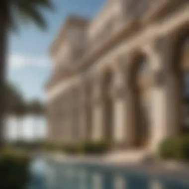 Architectural Splendor of Du Cap Eden Roc Stunning architectural details of Du Cap Eden Roc