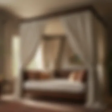 Secluded Comfort: Creating a Cozy Sanctuary with Daybed Canopy Curtains Cozy Retreat with Daybed Canopy Curtains