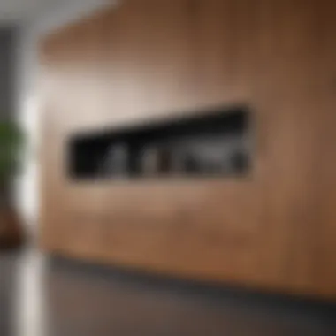 Sleek Minimalist Wood Cabinet Design
