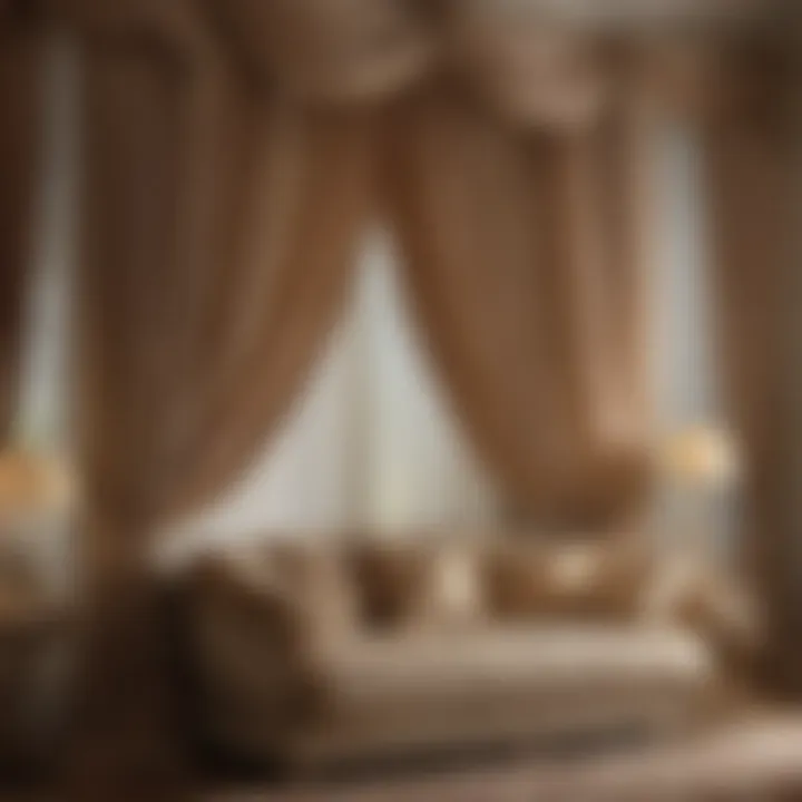 Choice of Elegant Fabrics for Daybed Canopy Curtains
