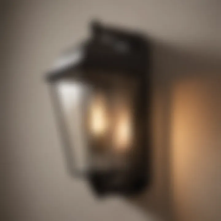 Innovative features showcased in Hampton Bay solar wall light technology