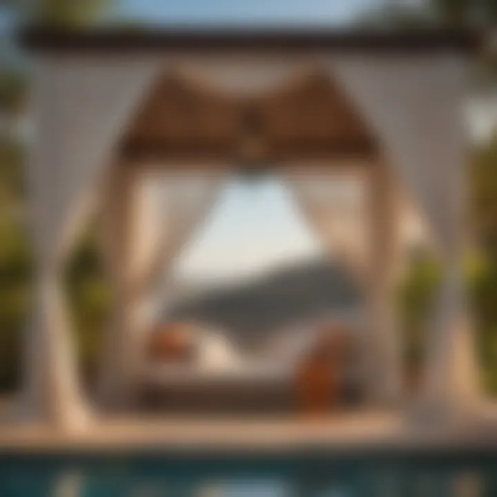 Daybed Canopy Curtains Adding Luxury to Outdoor Living