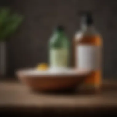 Luxurious Aesop Dish Soap Ingredients in Artistic Arrangement