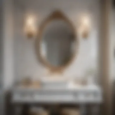 Luxurious Marble Bathroom Vanity