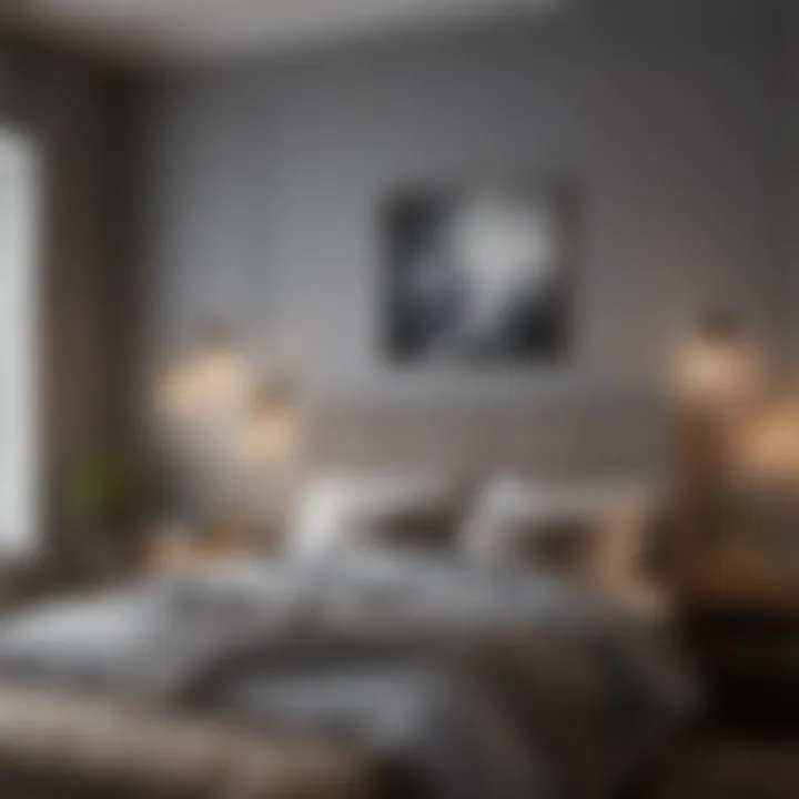 Elegant Bedroom Wall Colors - Timeless Greys