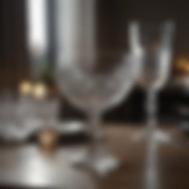 Elegant Crystal Glassware