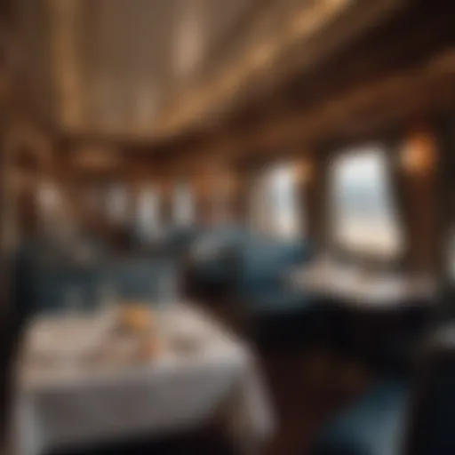 Elegant Dining Car on Orient Express