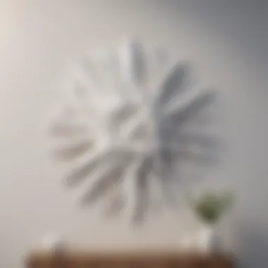 Elegant Geometric Wall Sculpture Elegant Geometric Wall Sculpture