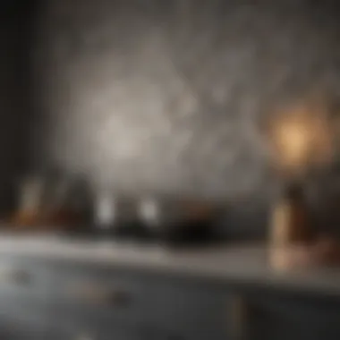 Luxurious Metallic Wallpaper Design Elegant Metallic Wallpaper Design