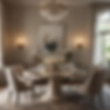 Elegant Neutral Dining Room Colors: Refined Palette