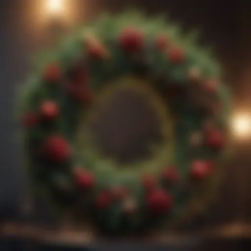 Elegant Christmas Wreath