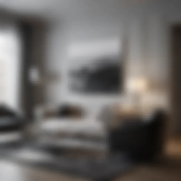 Chic Monochrome Decor Scheme