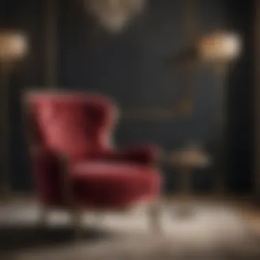 Luxurious Velvet Accent Chair Luxurious Velvet Accent Chair